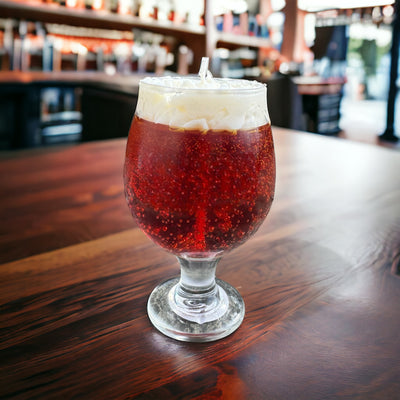 10 oz Beer Candle