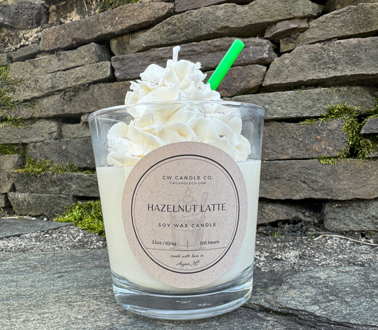 Hazelnut Latte Whipped Candle