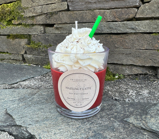 Hazelnut Latte Whipped Candle