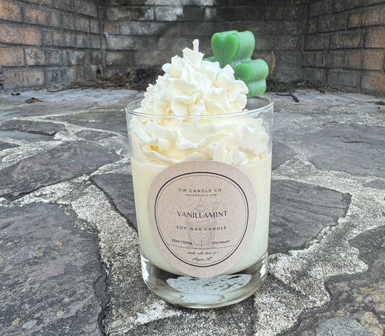 Vanillamint Whipped Candle