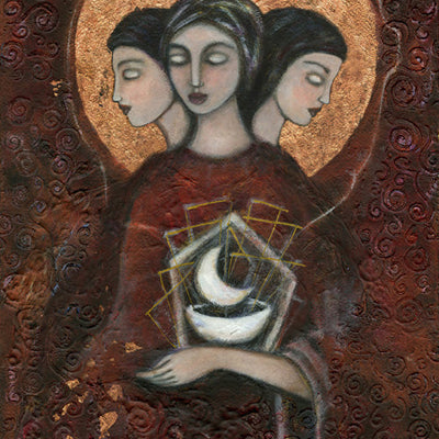 Hekate Reproduction on Canvas