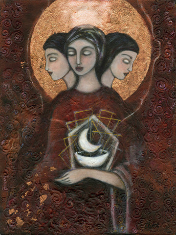 Hekate Reproduction on Canvas