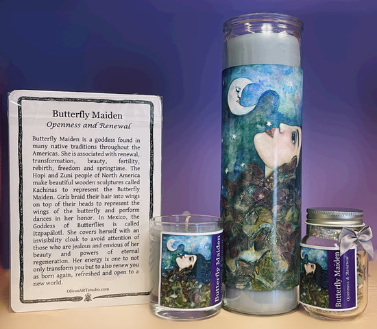 Butterfly Maiden Candle 16oz