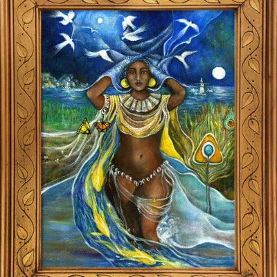 Oshun Reproduction on Canvas