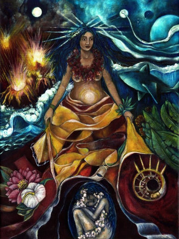 Pele Reproduction on Canvas