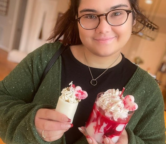 Strawberries and Cream Whipped Candle