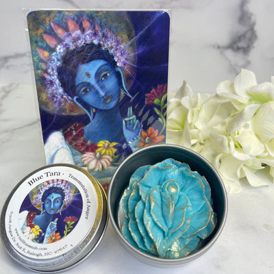 Blue Tara Vulva Soap