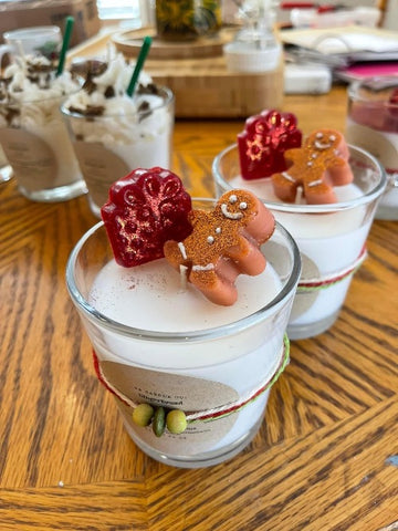 Gingerbread Candle