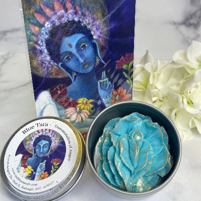 Blue Tara Vulva Soap