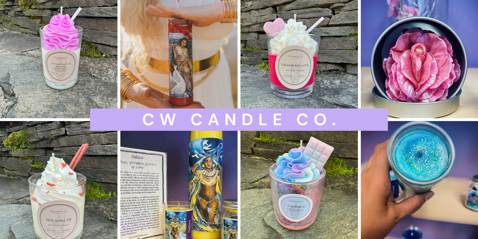Charmed Whipped Candle