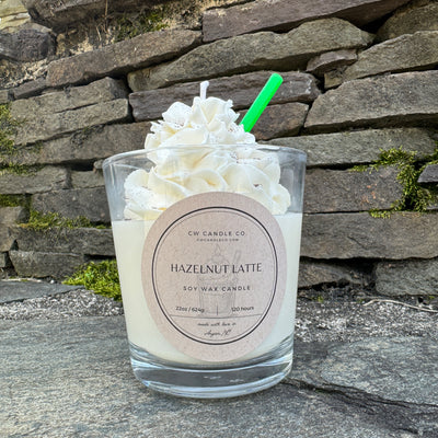 Hazelnut Latte Whipped Candle