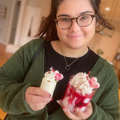 Strawberries and Cream Whipped Candle