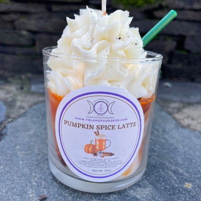 Pumpkin Spice Marbleized Whipped Candle